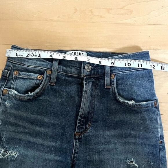 AGOLDE Sophie High Rise Skinny Crop 24 - Picture 4 of 14